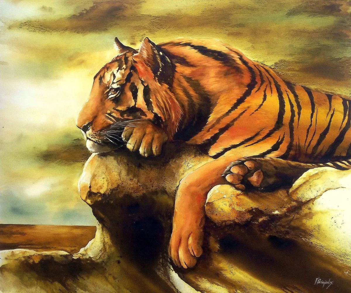lost tranquility, œuvre de fabien Petillion