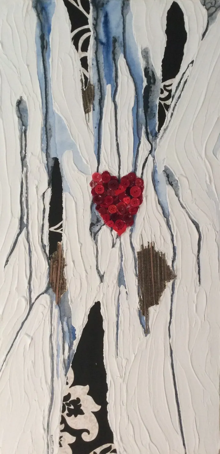 L'amour se noie, œuvre de Anne-Line Schoovaerts
