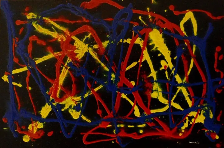 Composition 16-7, artwork by Marcel Renaud