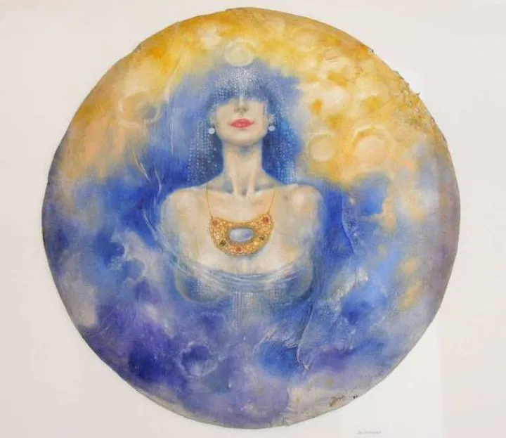 Moon Goddess, œuvre de Gabriella Barath