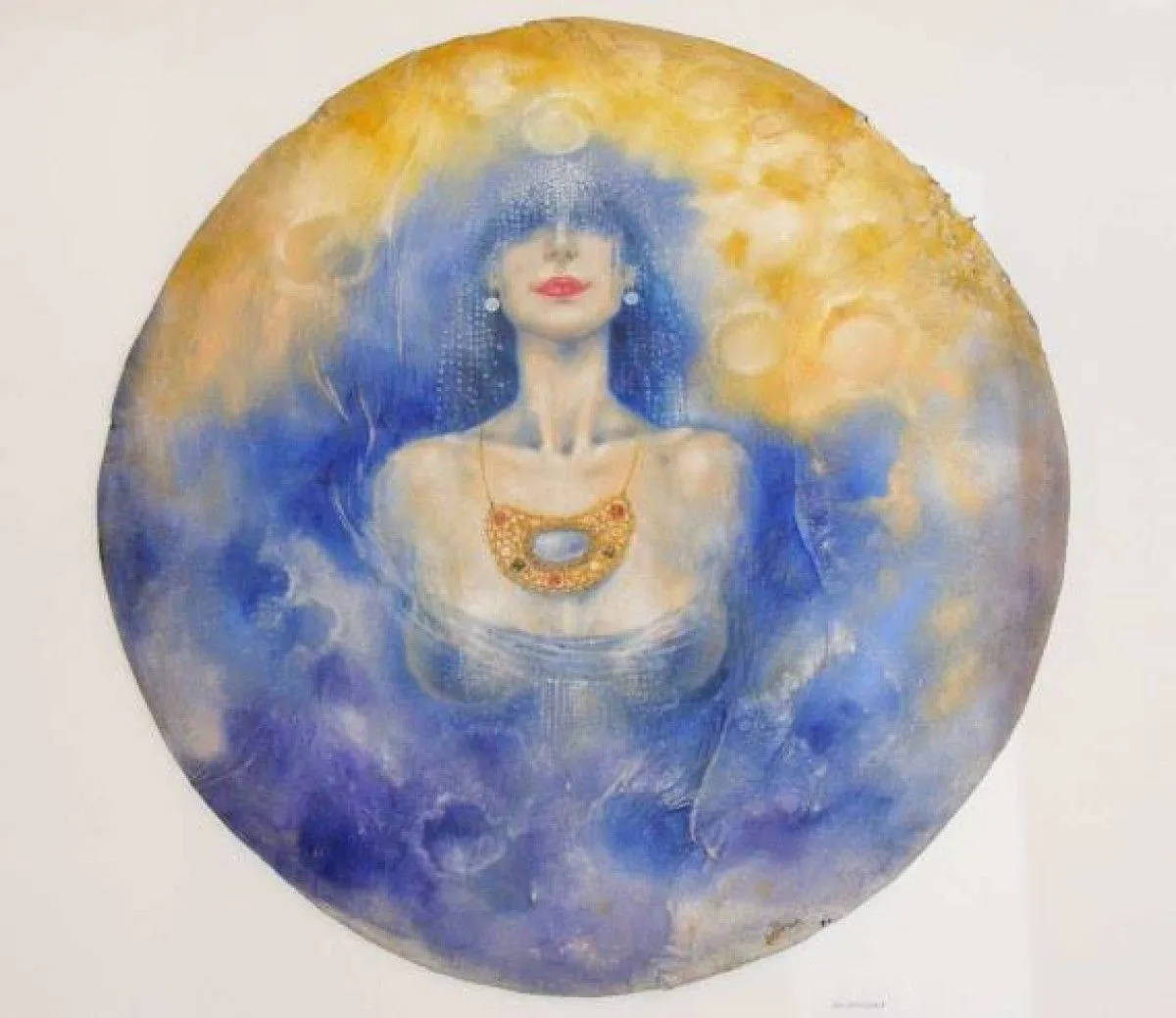Moon Goddess, artwork by Gabriella Barath