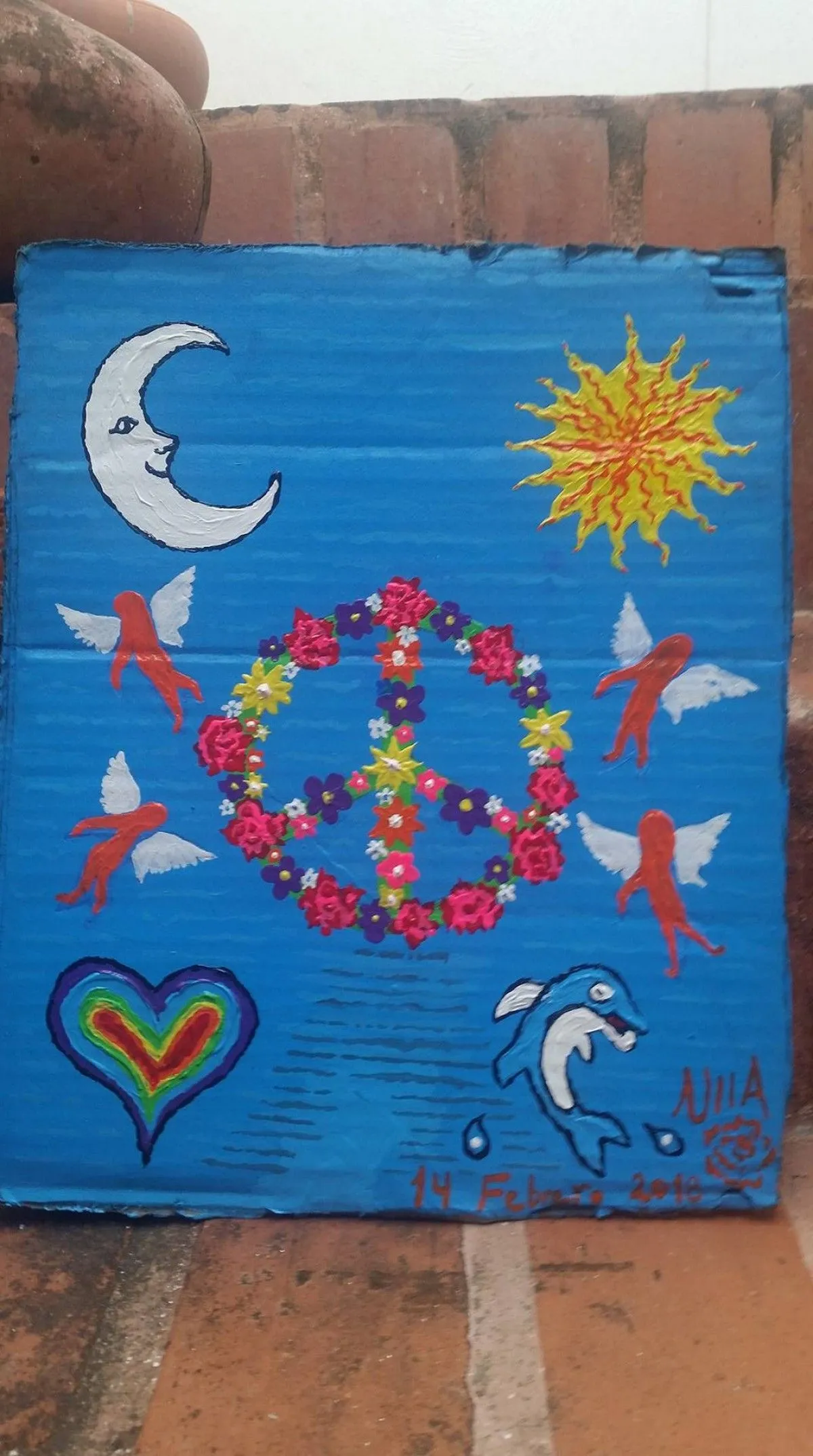 Peace, artwork by ulla Rosenkilde