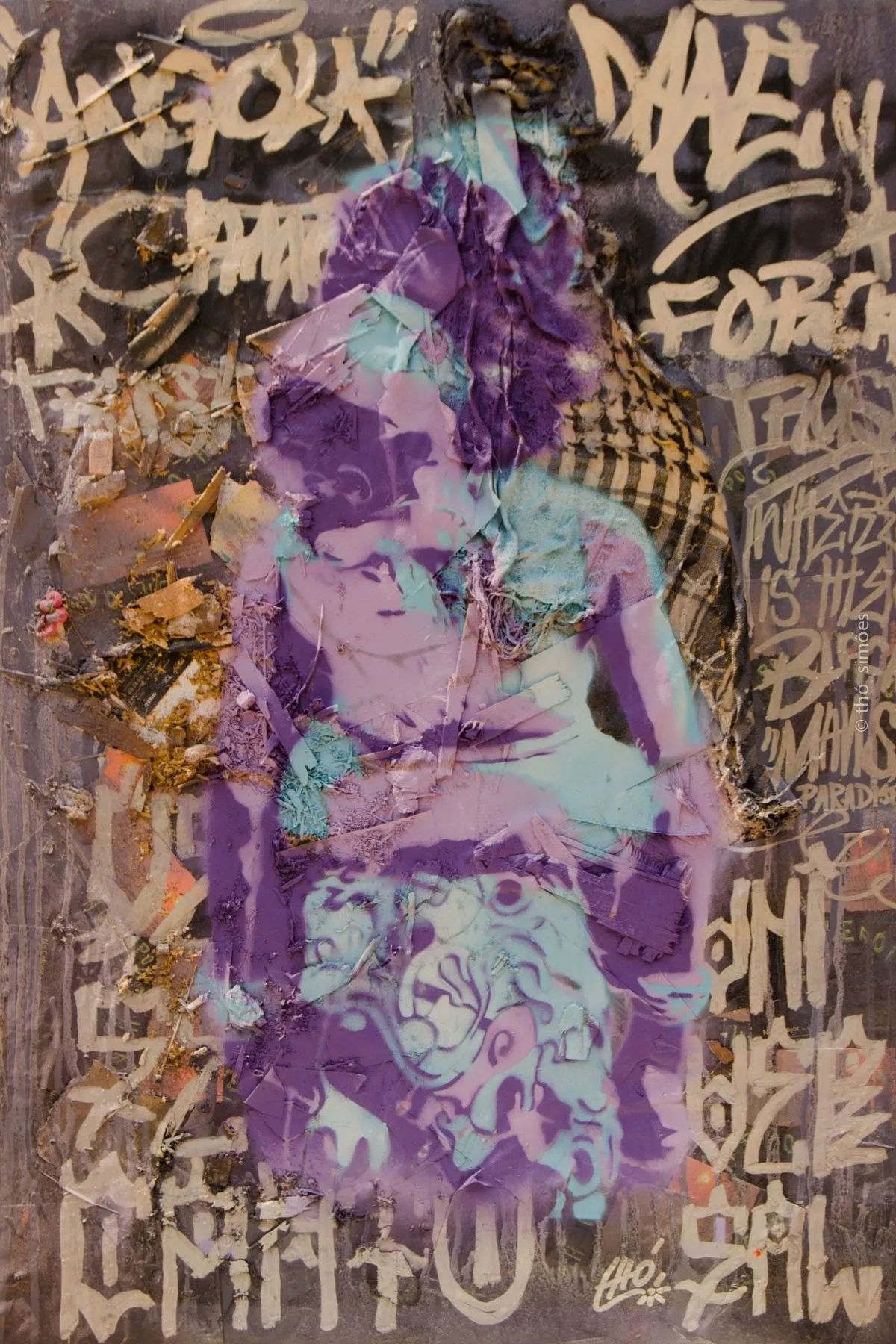 Angola mãe, artwork by tho simoes