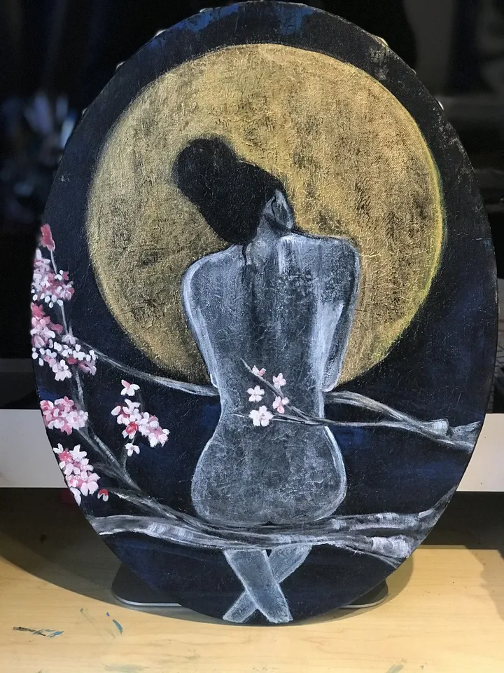 Dreaming, artwork by IsaBelle Thibert