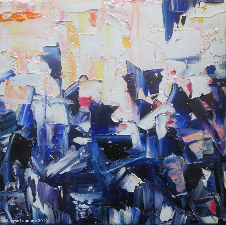 Lumière boréale 2, artwork by Maryse Lapointe