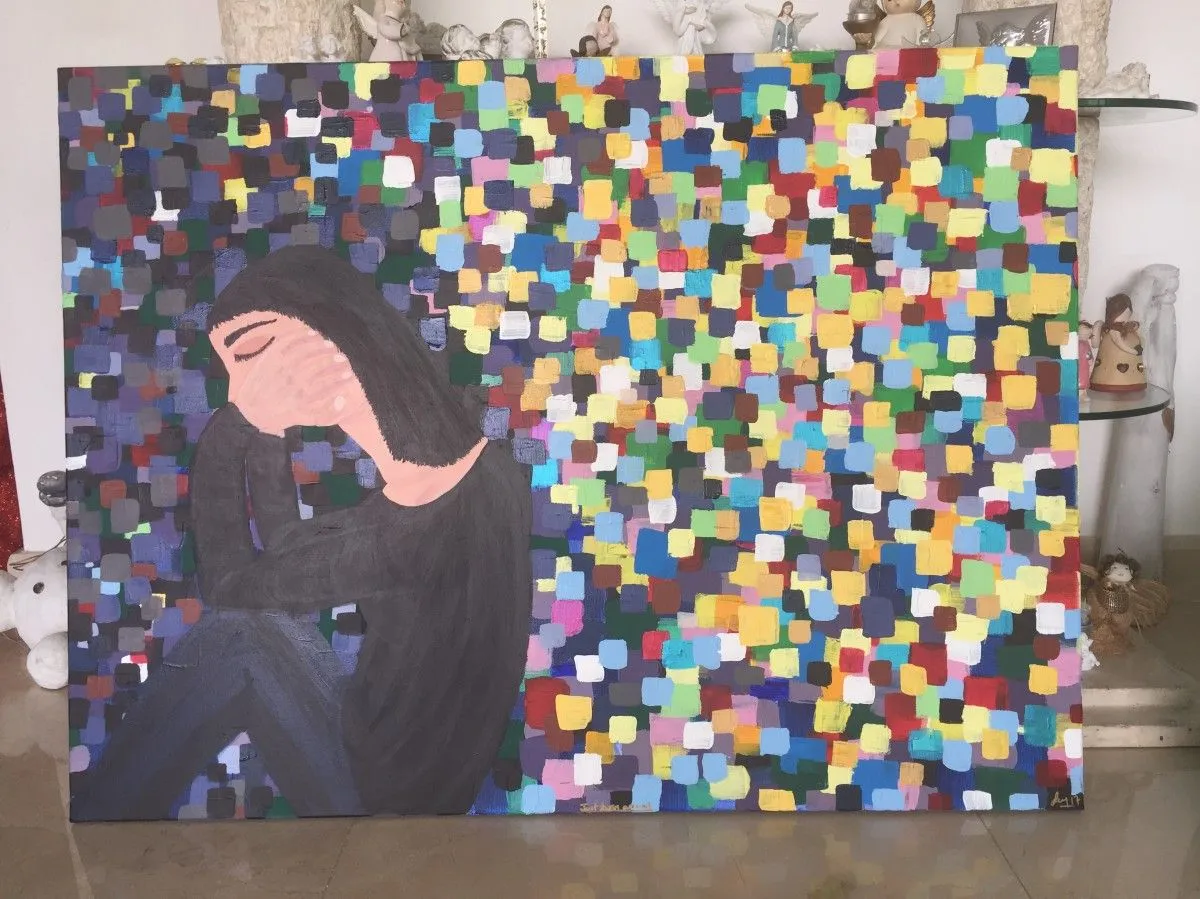 Just turn around, œuvre de Lea Nasnas