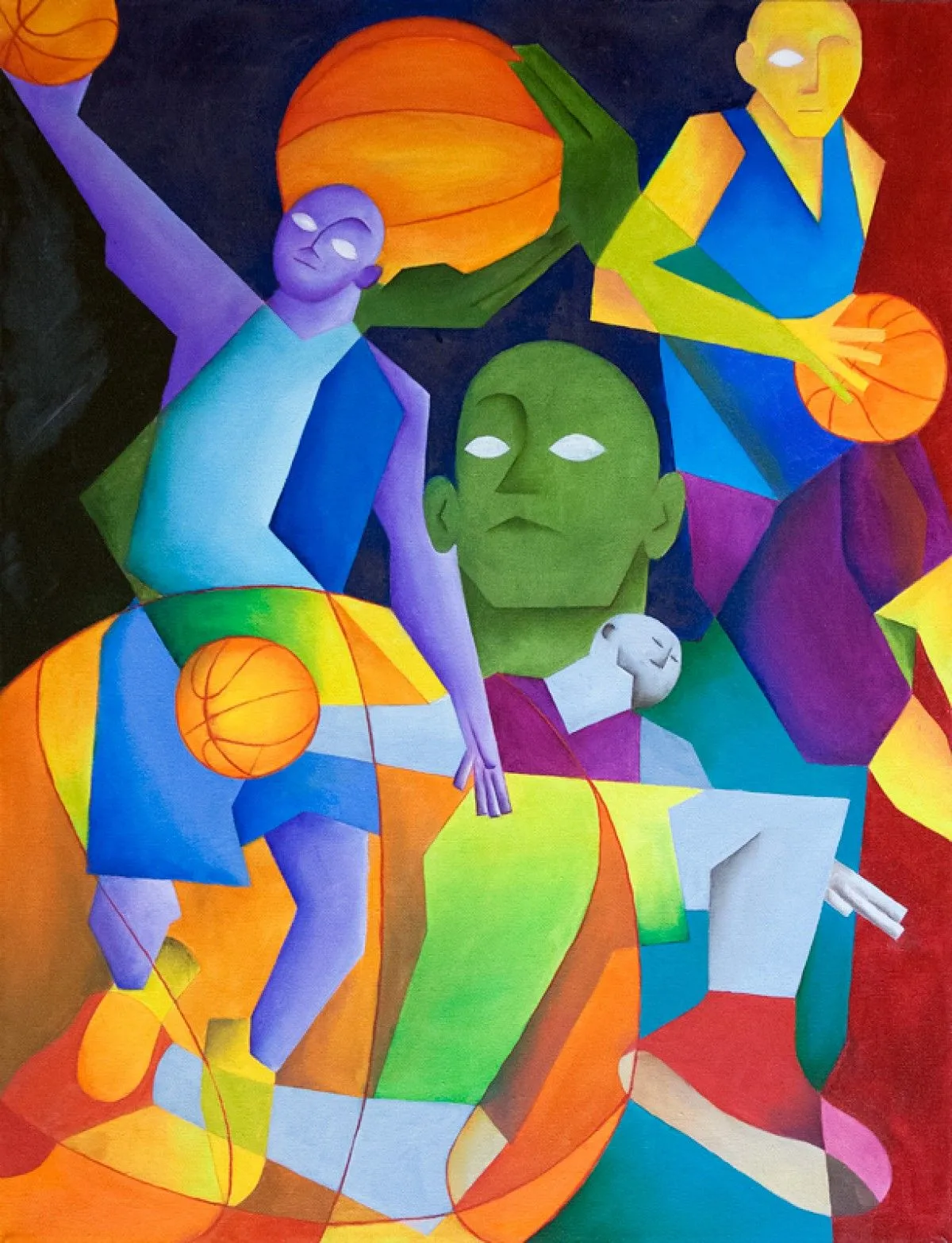 B-Ball, œuvre de Thomas Solomon