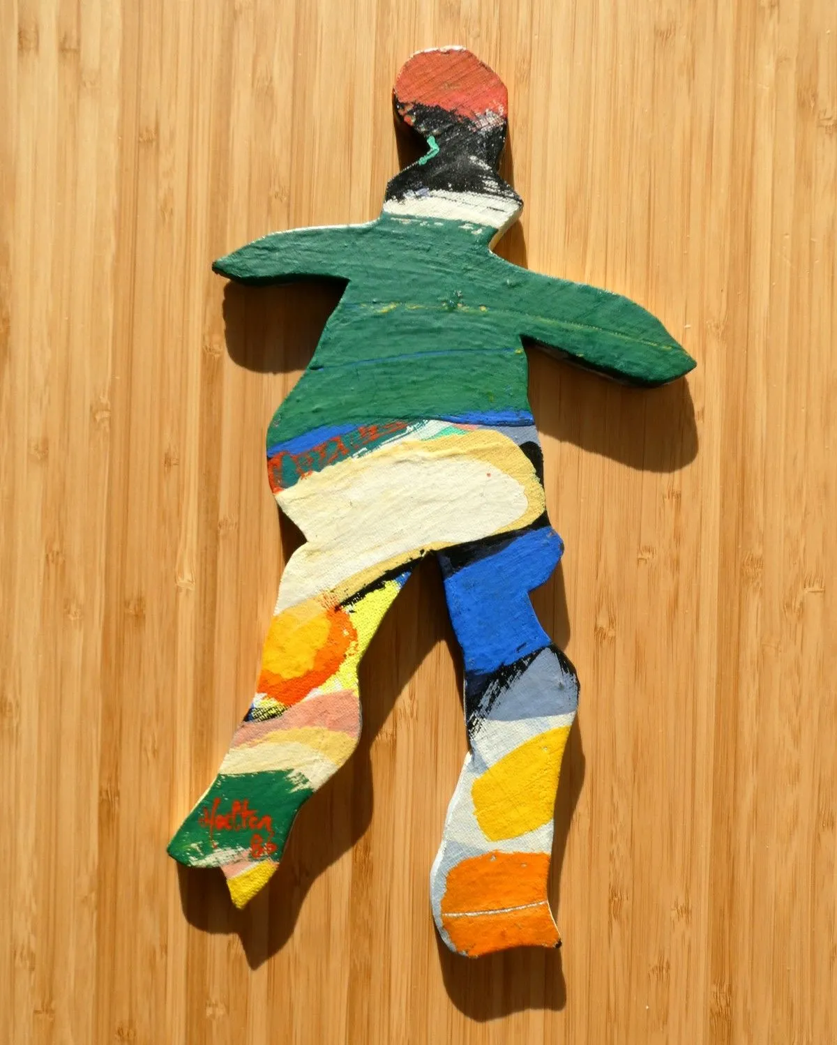 Bonhomme découpe #2, œuvre de Alain HALTER