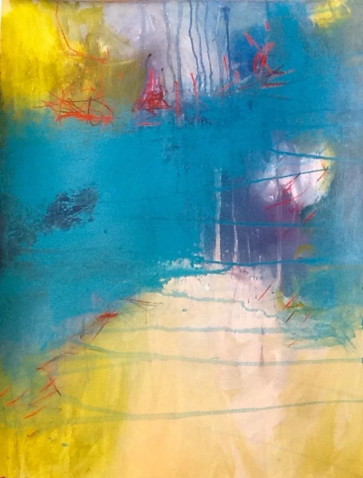Inundation, artwork by Kara Barkved