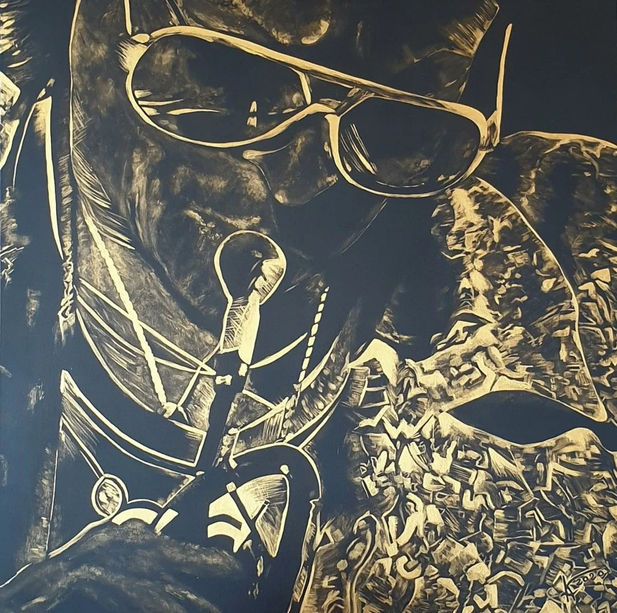 Mister Miles, œuvre de Kooki BR