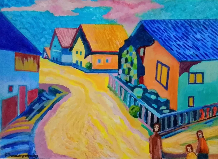 HOUSES IN HOLLAND, œuvre de Konstantinos Charalampopoulos