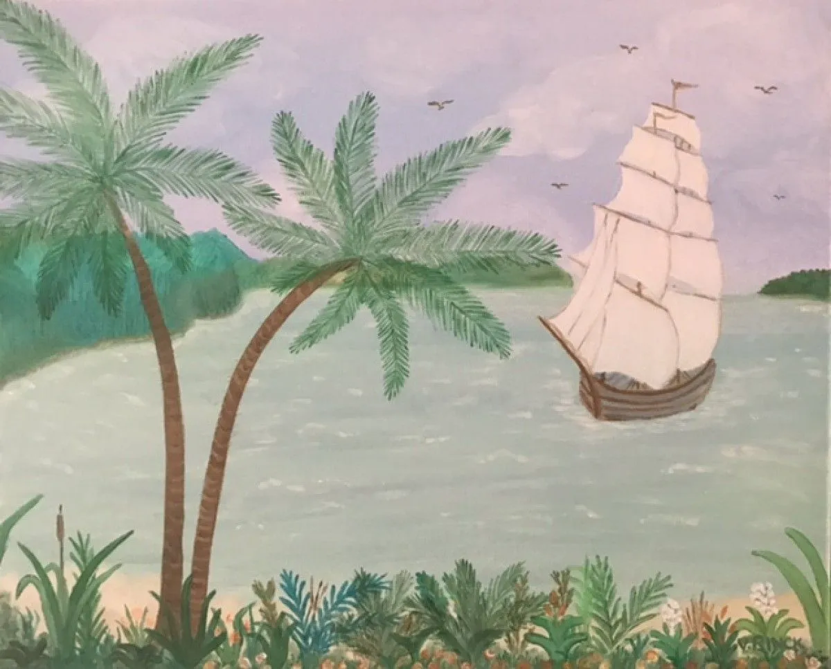 ballade en mer, artwork by Viviane RINCK