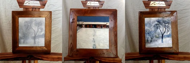winter paintings, œuvre de Sorin Dragoi