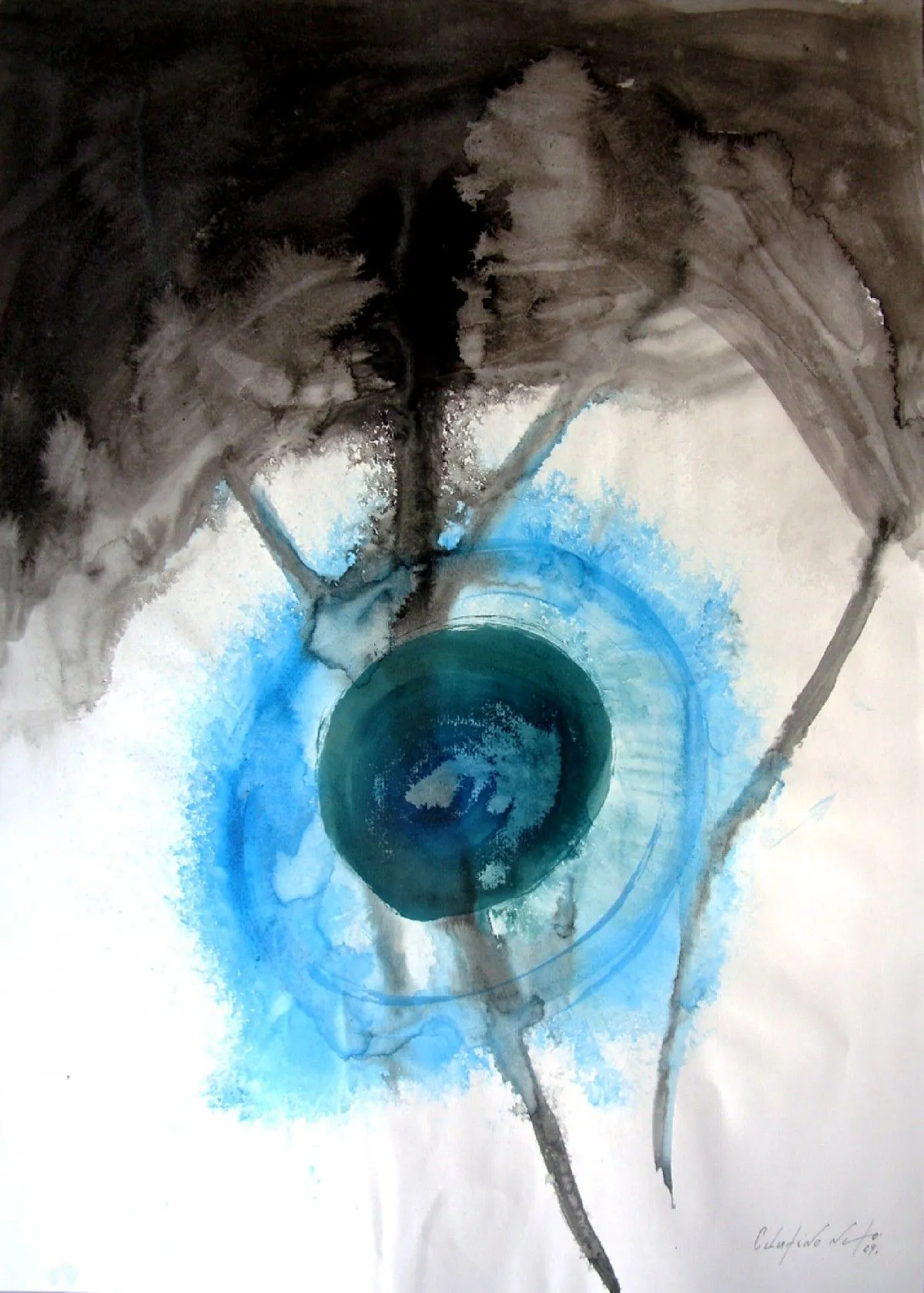Meteor, artwork by Celestino Neto