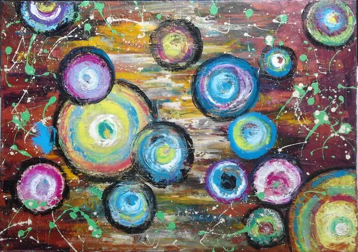 ''Circles'', artwork by Asi Art