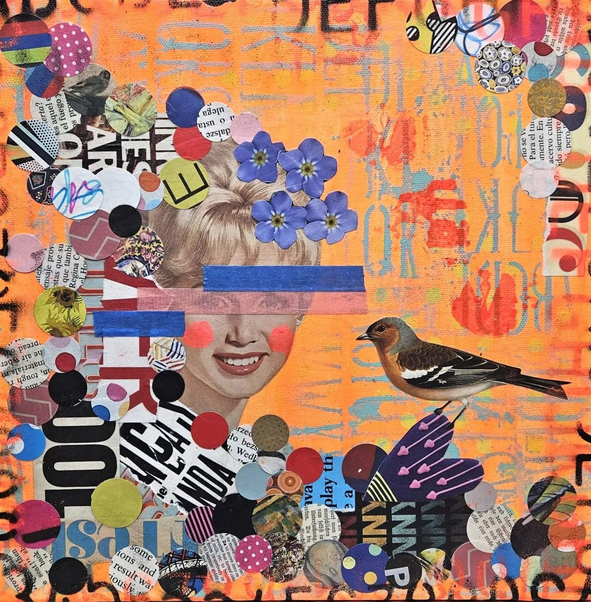 Flying Blind, œuvre de Lorette C Luzajic