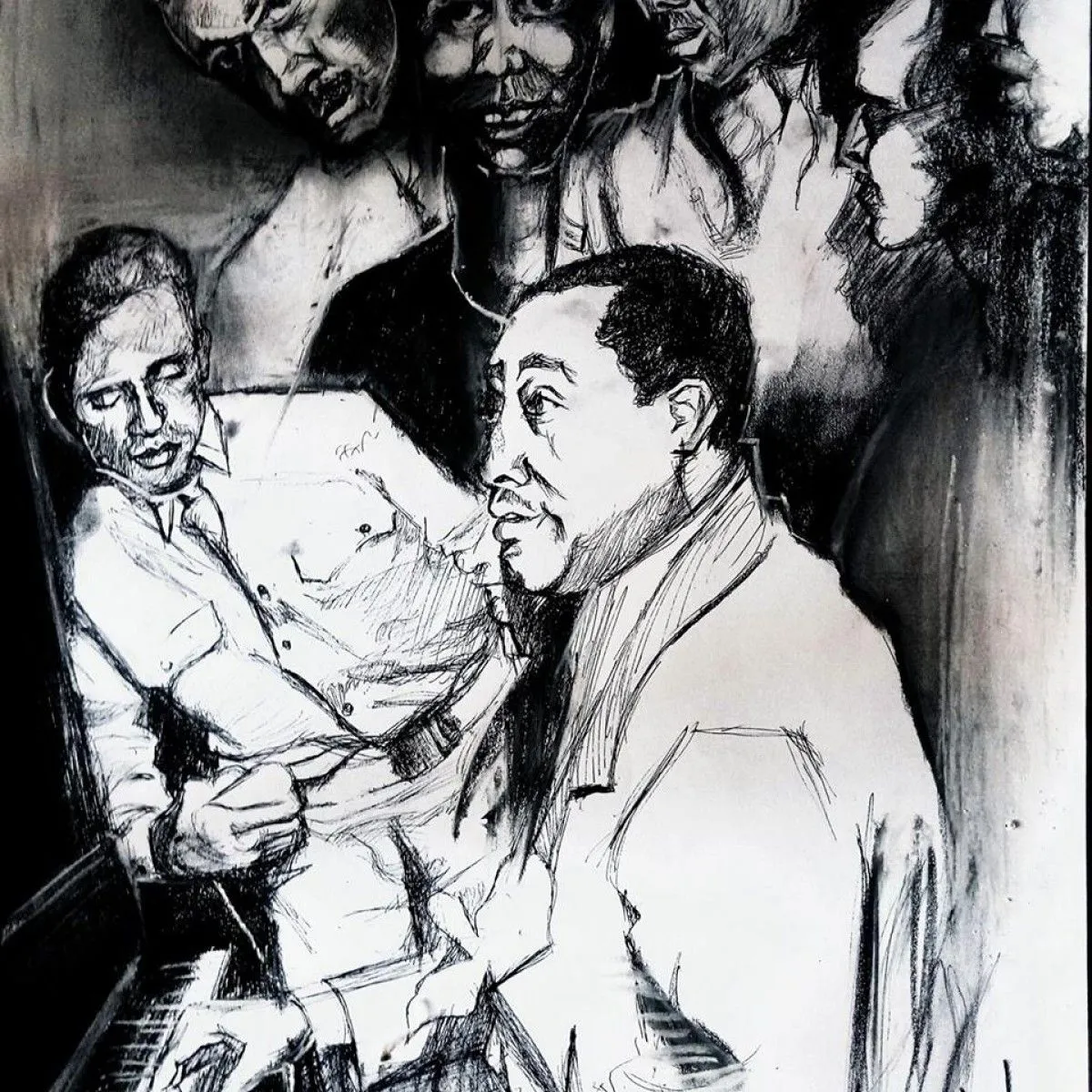 The Duke and co, artwork by Jean-baptiste Luraine