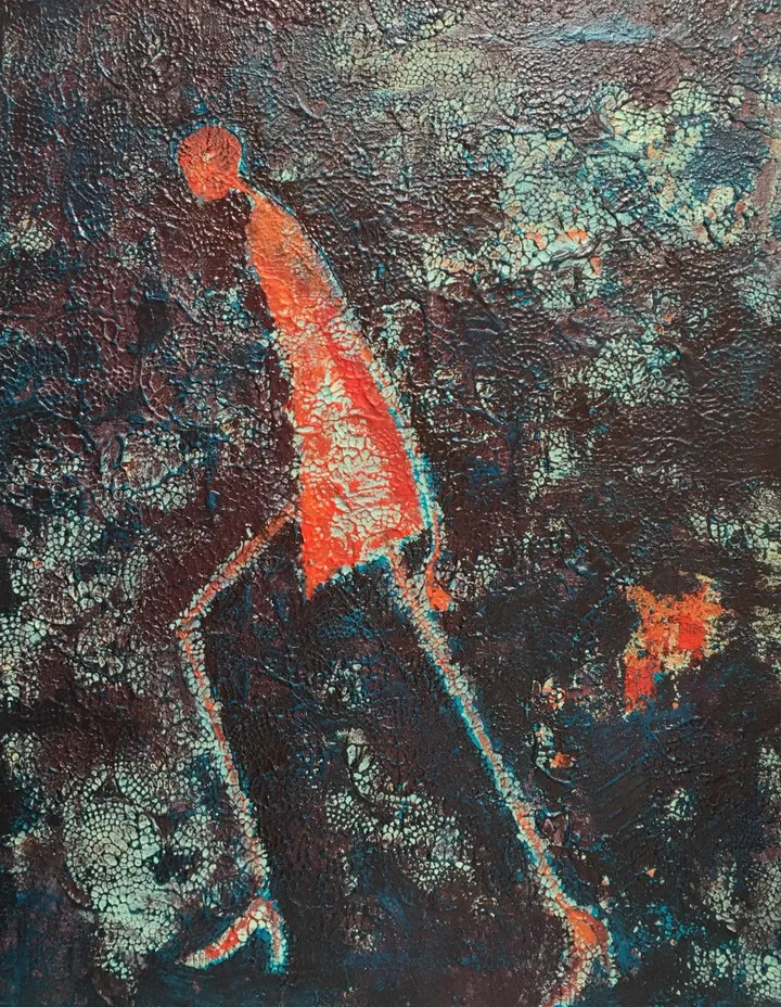 Stepping out, œuvre de Anne Maizia