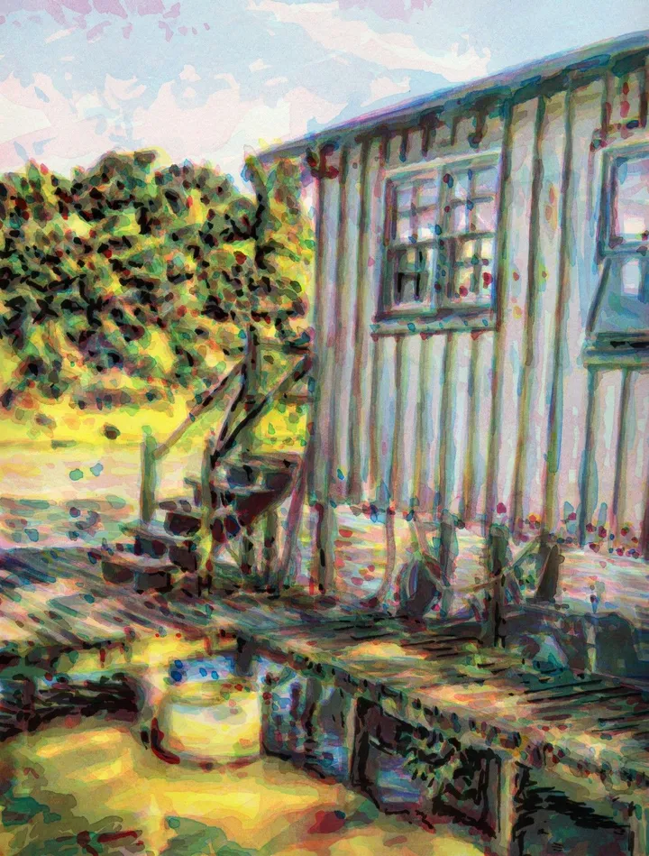 boathouse, œuvre de Dow Thompson