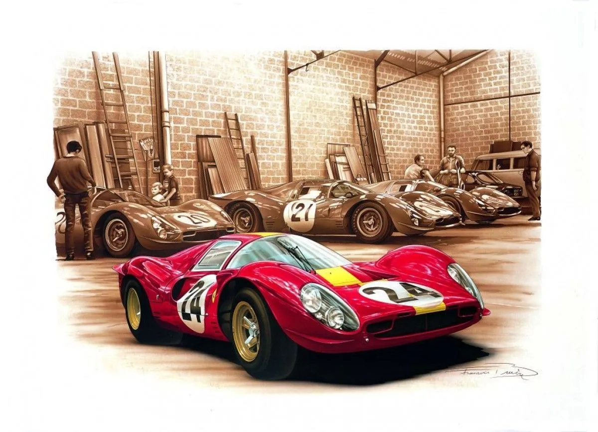 Ferrari P4, œuvre de François BRUERE