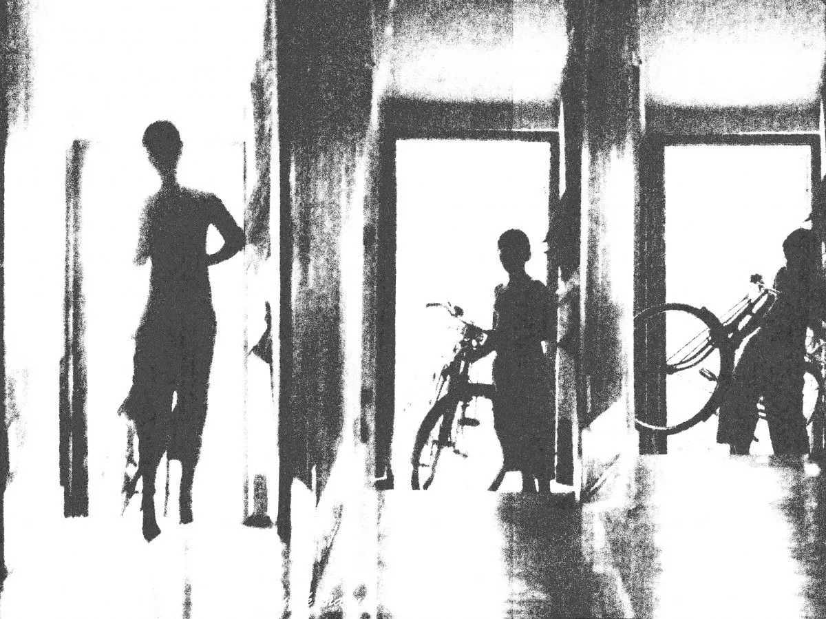 LEAVE THE CYCLE AND RUN, œuvre de souvik majumdar