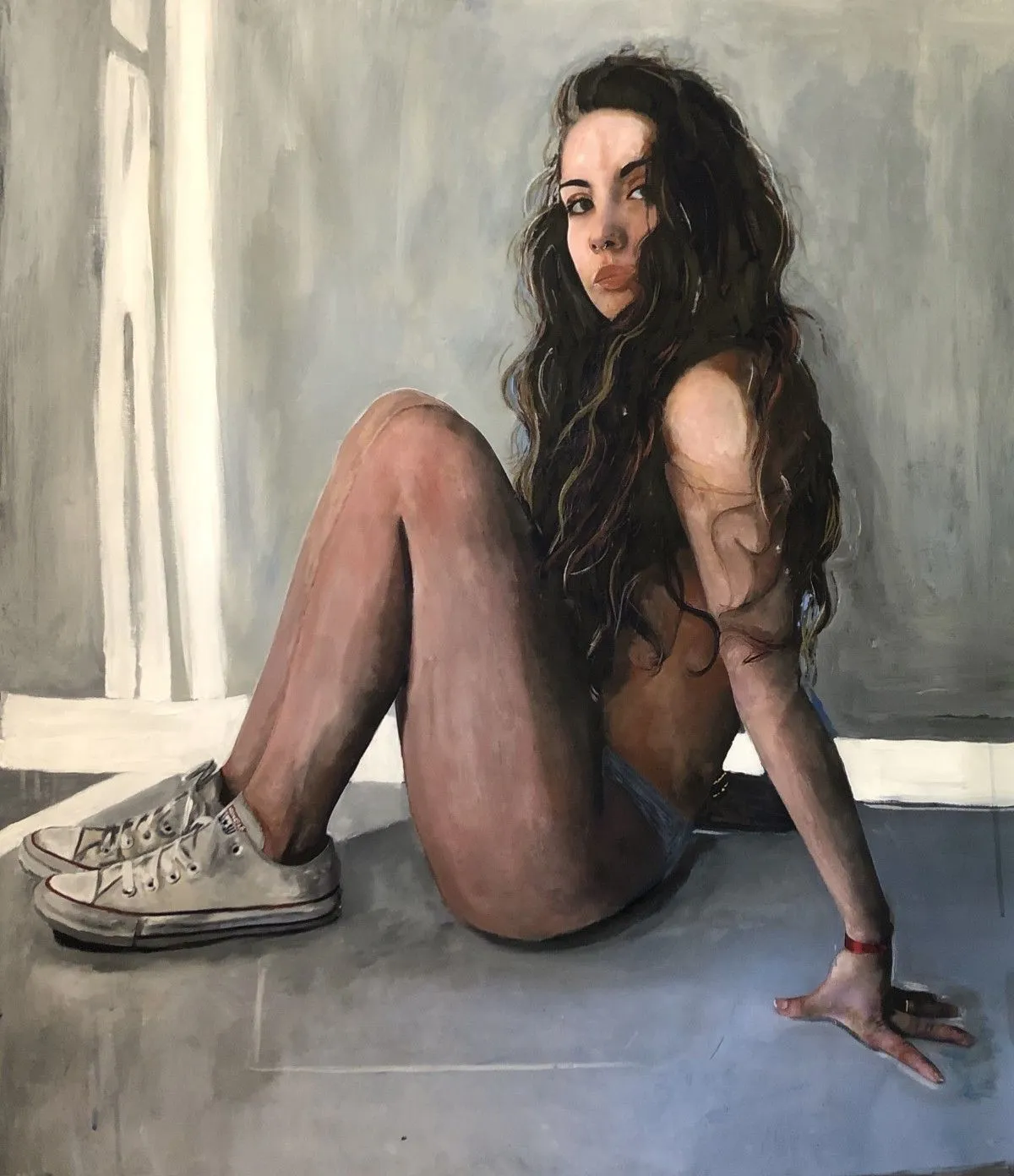 Desnudando mi intención, artwork by pilar Correa