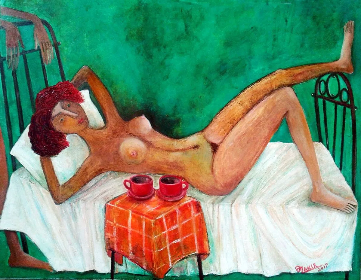 Morning coffee, œuvre de ZAKIR AHMEDOV