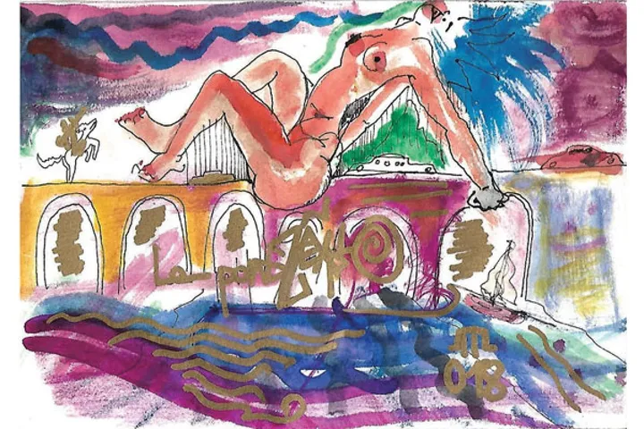 LE PONT, artwork by RODOLPHE RASE