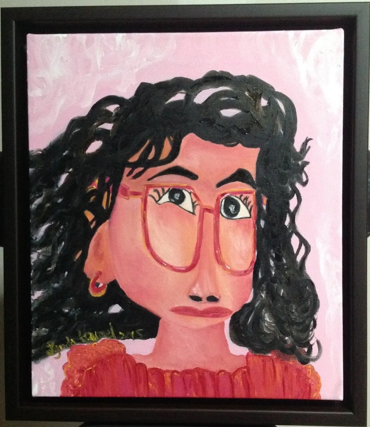 83- Petite demoiselle, artwork by Lynda Hamel