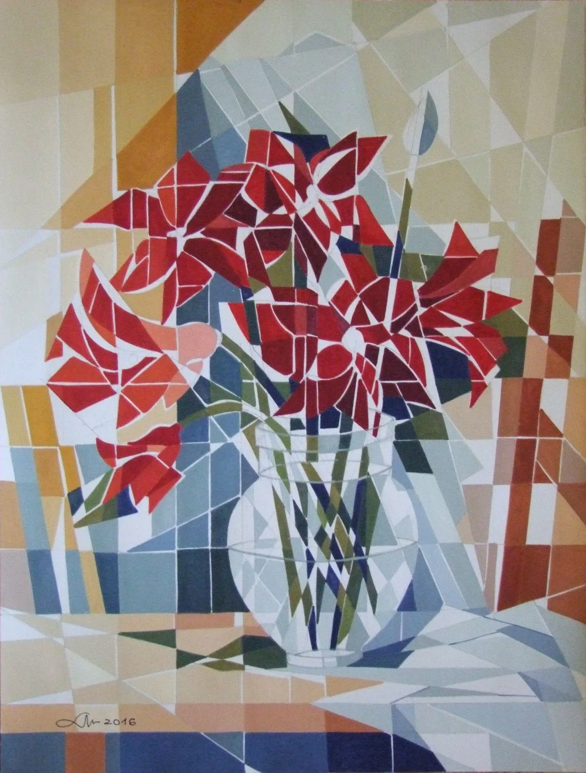 Amaryllis 2, œuvre de OPRINA-FELICIA DOLEA
