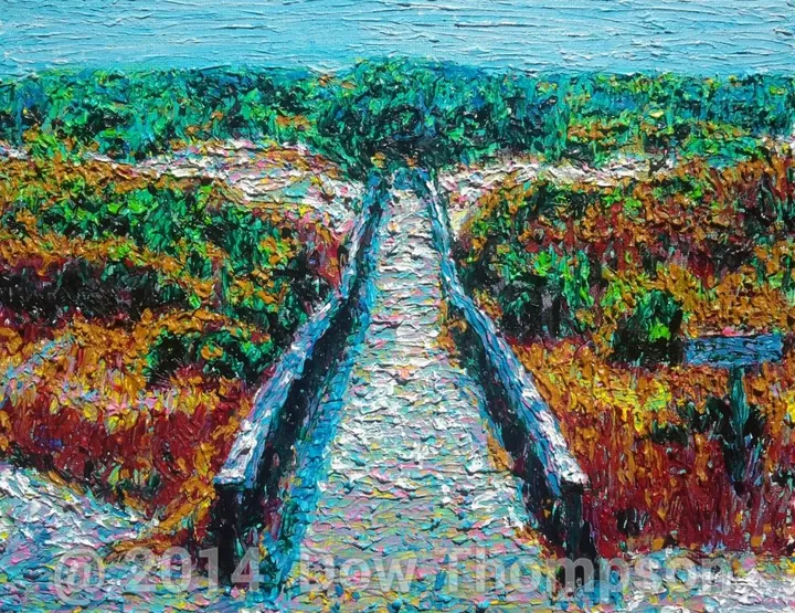 dunes, œuvre de Dow Thompson