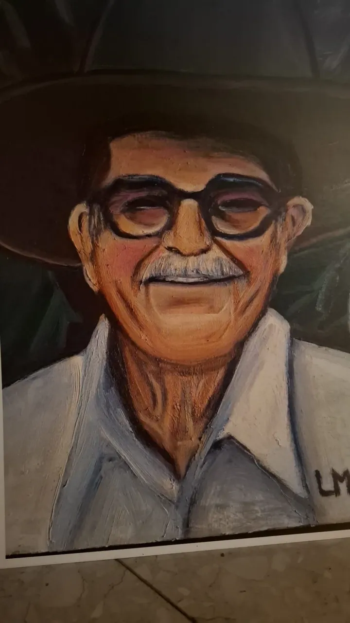 Don Marcelino Ponce, artwork by Ligia Moya