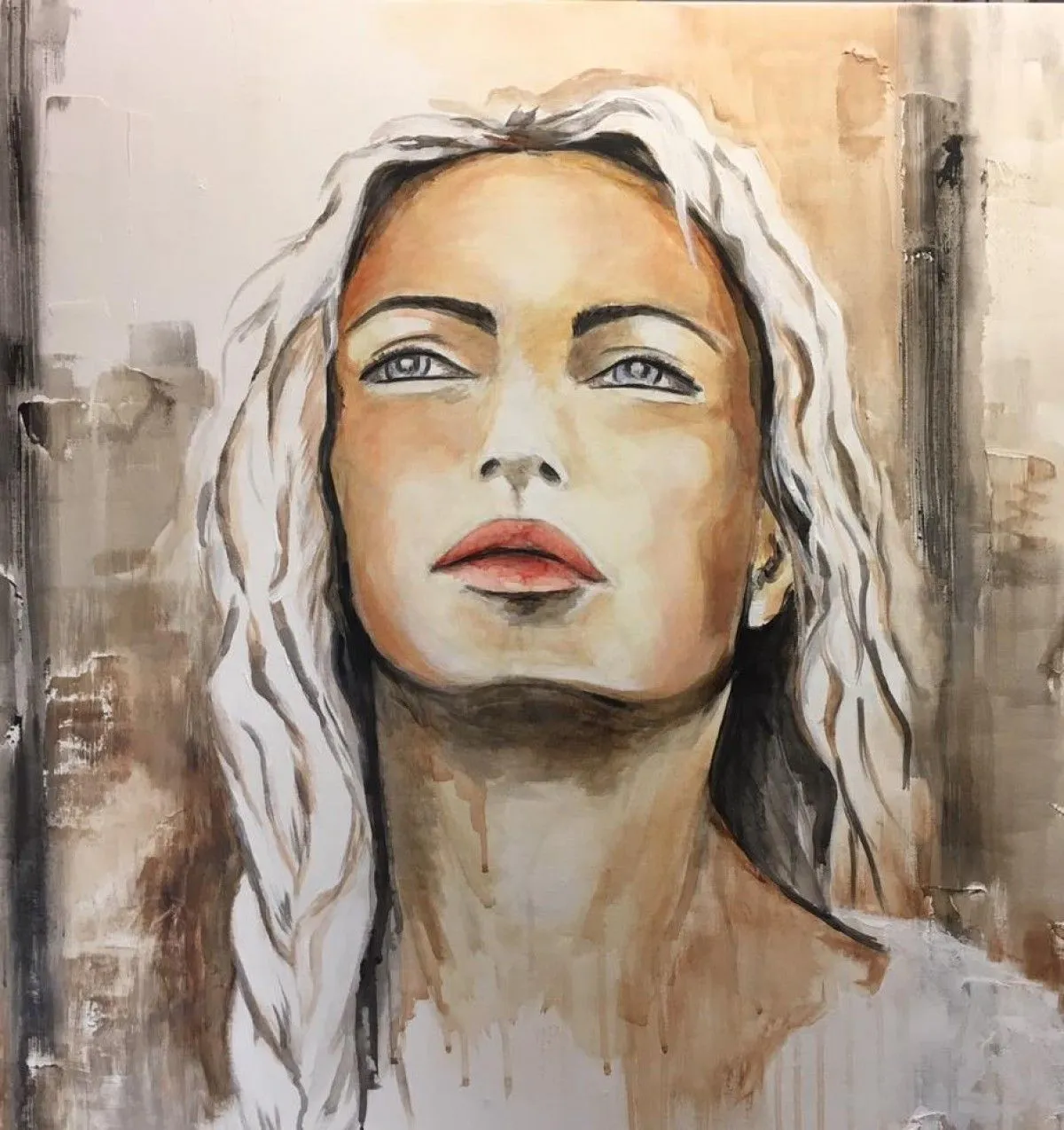 SEND ME AN ANGEL, artwork by pascale begin-volle