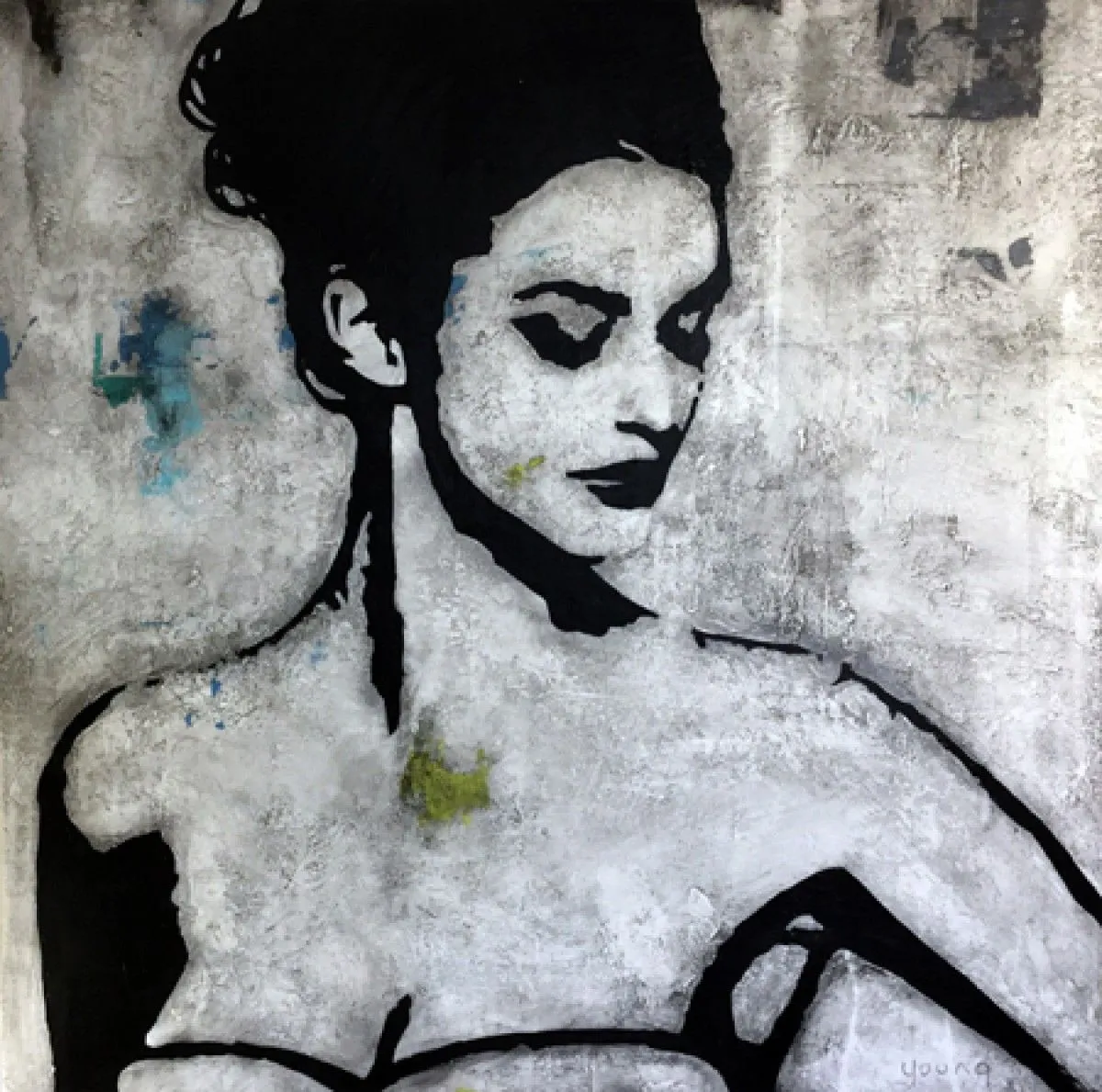 Élégante Arisha, œuvre de Steve Young