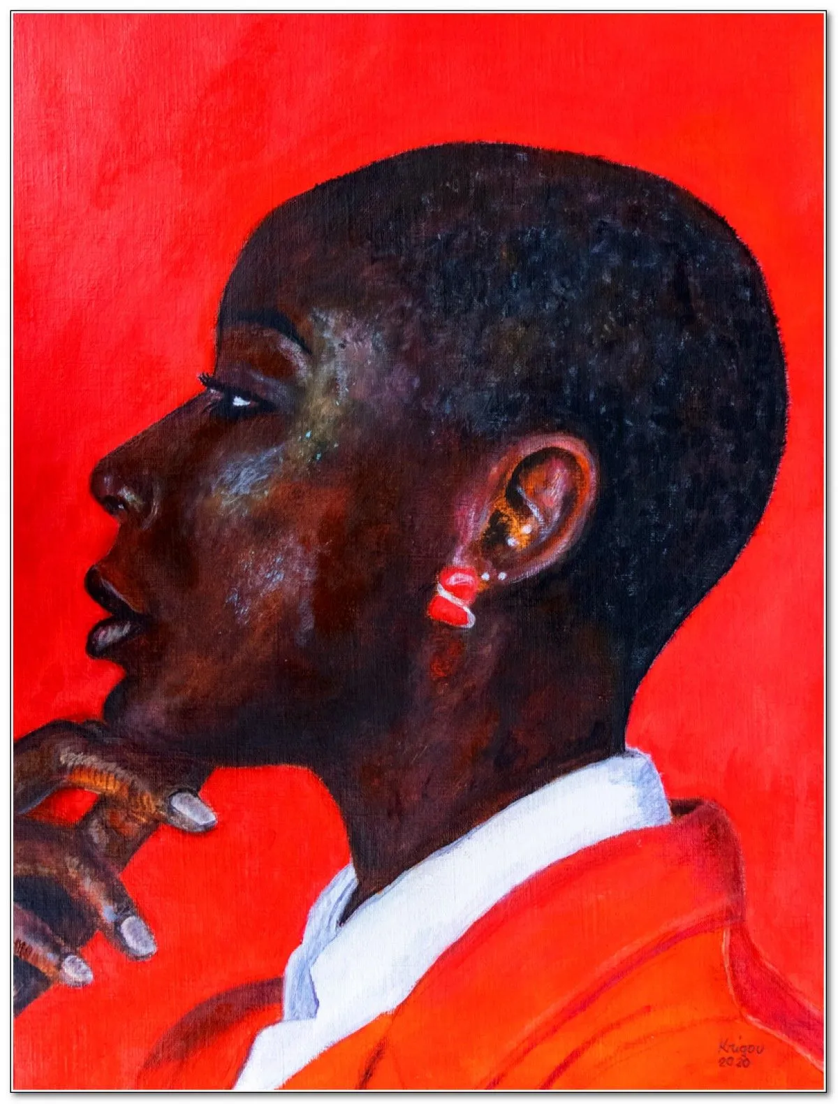 Black Magic Woman VI, œuvre de Christian Schnider