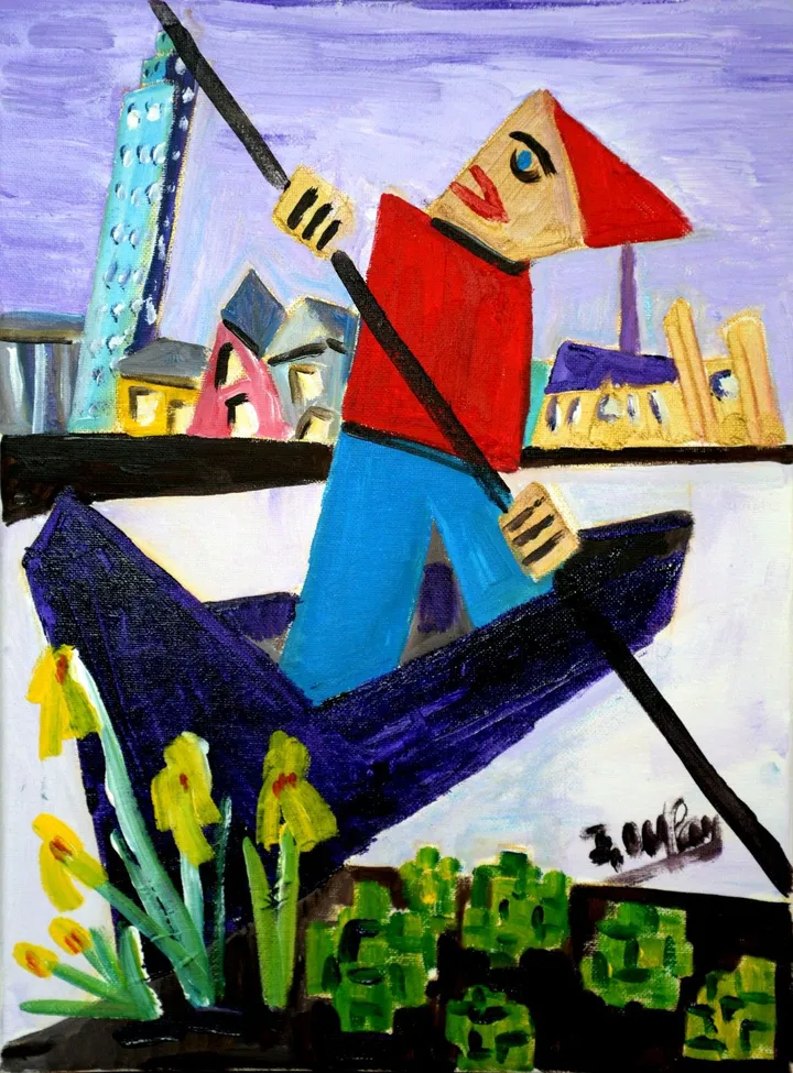 UN HORTILLON AMIENOIS, artwork by Jérôme Dufay