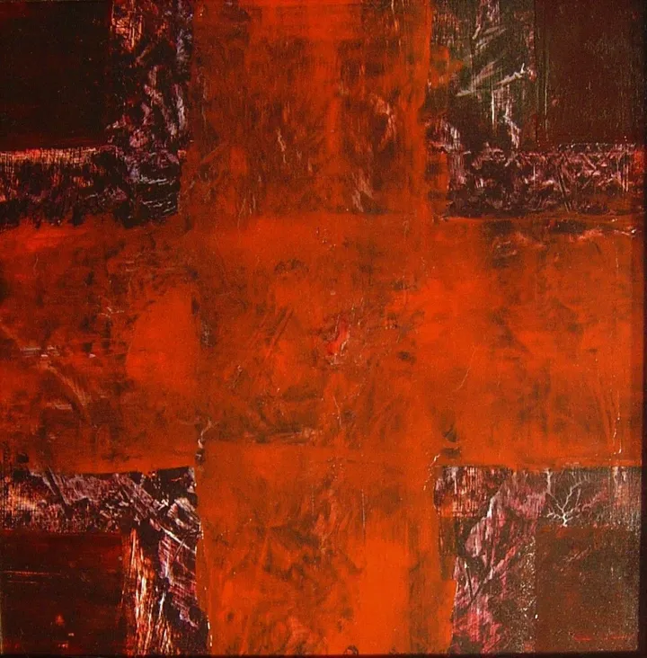 Composition 08-34, artwork by Marcel Renaud