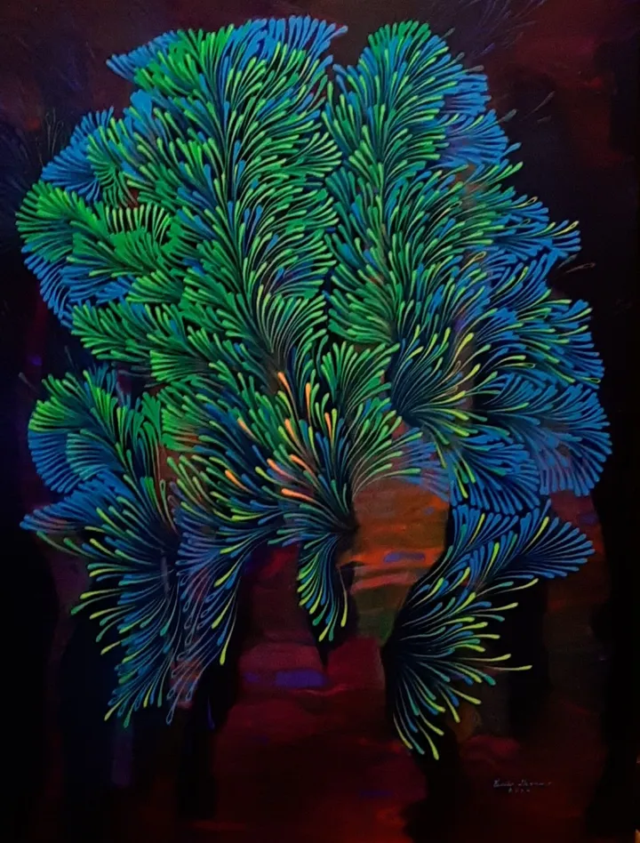 Coral Fan #1, artwork by ernilo germino