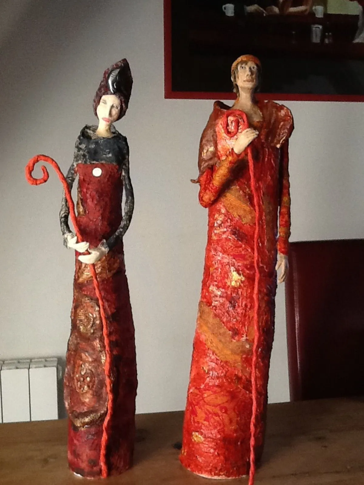 Les Messagers, artwork by MARTINE LE BELICARD