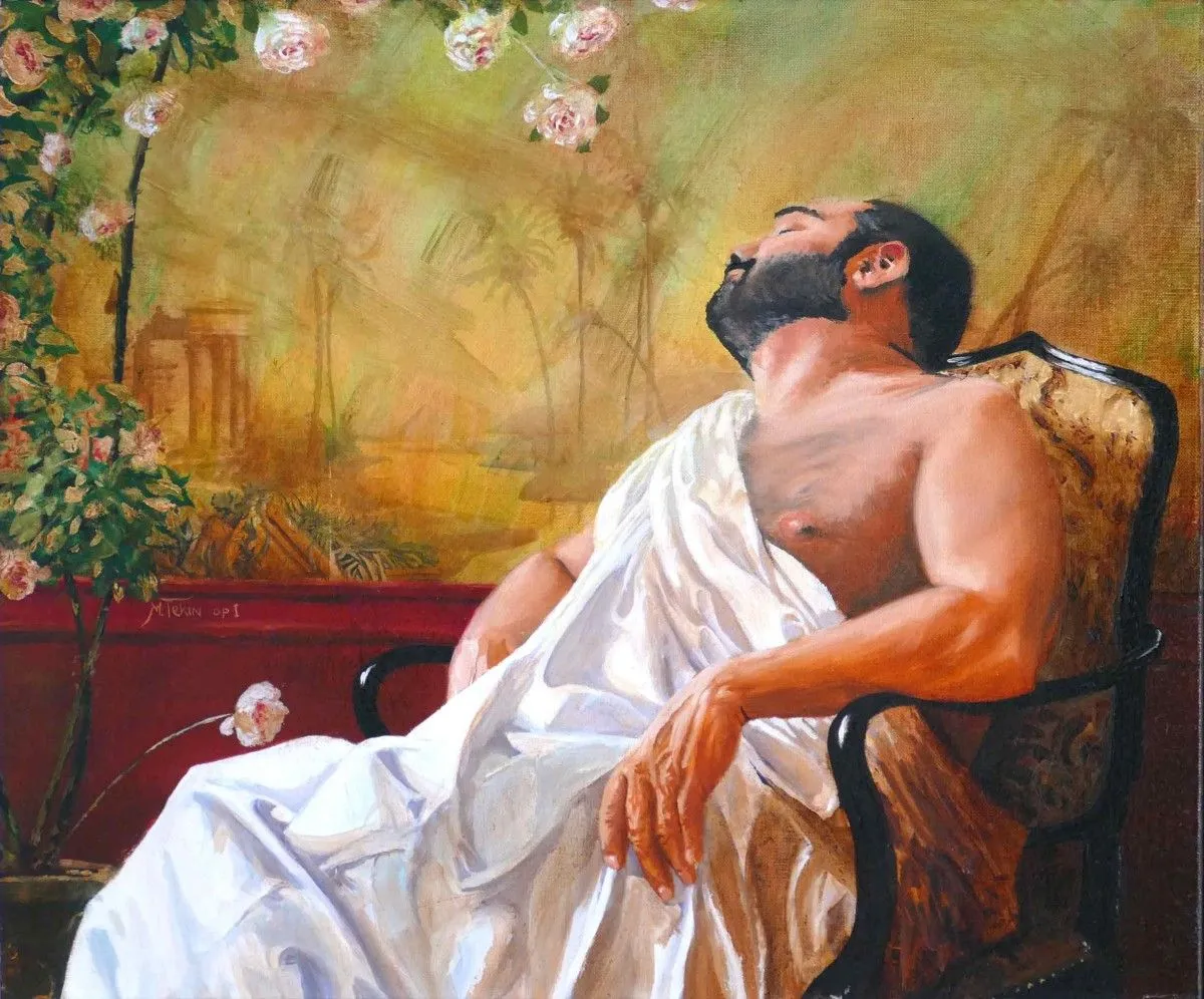 La Sieste, œuvre de Mestan Tekin