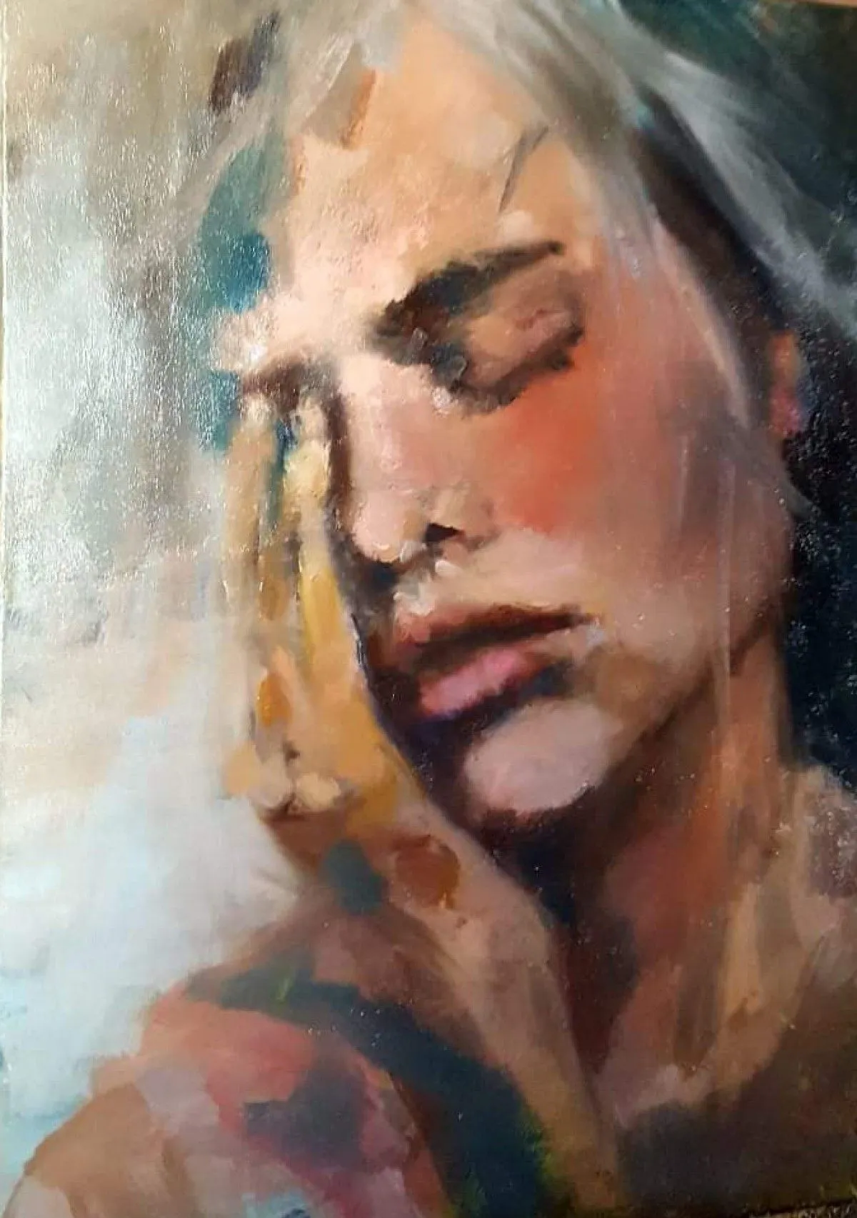 Gezicht, œuvre de Iliana Vaseva