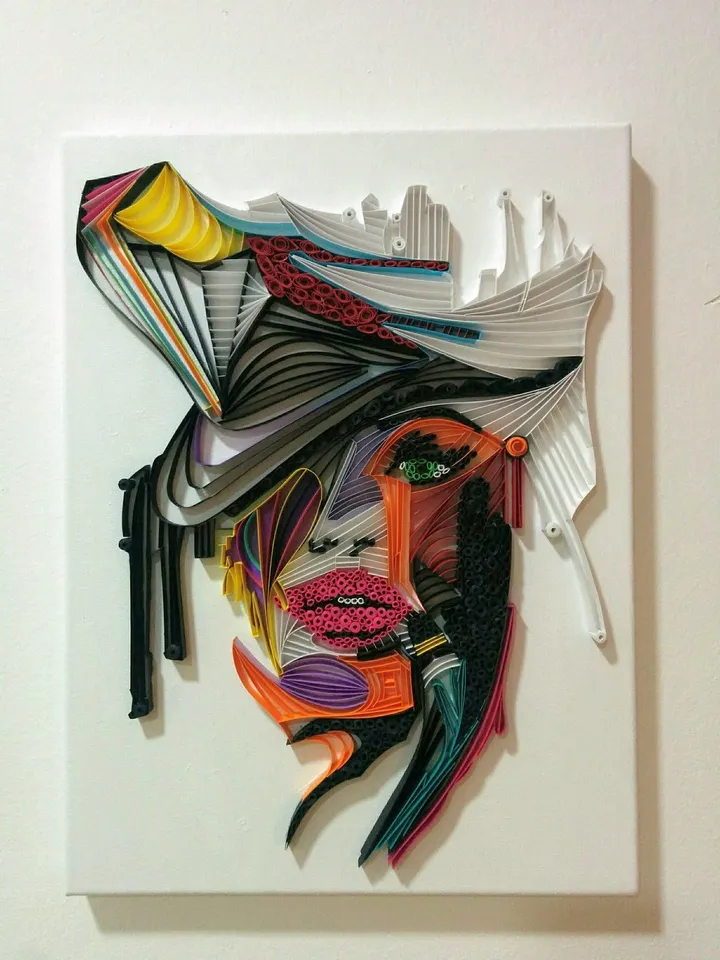 Fashion girl, œuvre de Mimoza Studenica