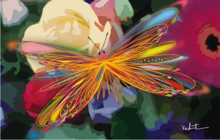 Butterfly, œuvre de Alexandre Valentim