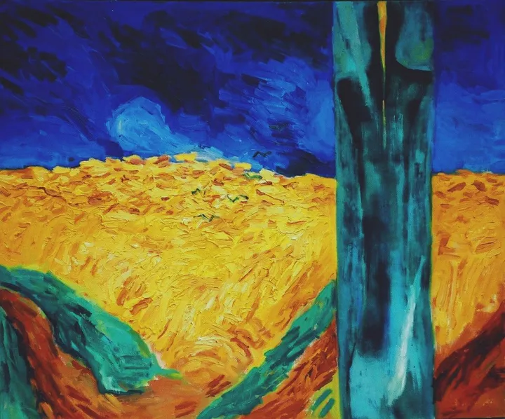 The Hyper in the Van Gogh field, artwork by Dragos Botezat