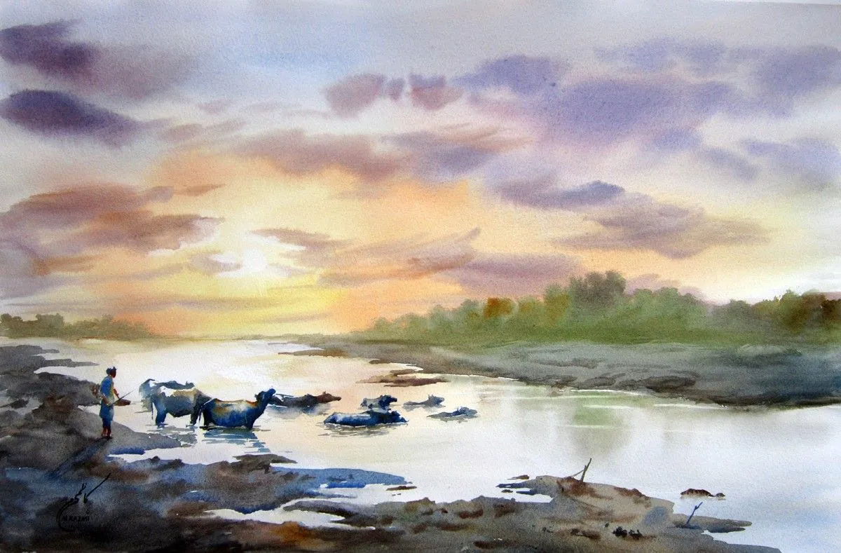 Ravi Lahore, œuvre de M Kazmi