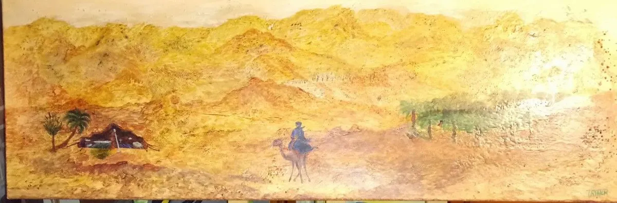 Là-bas 3, œuvre de Viviane RINCK