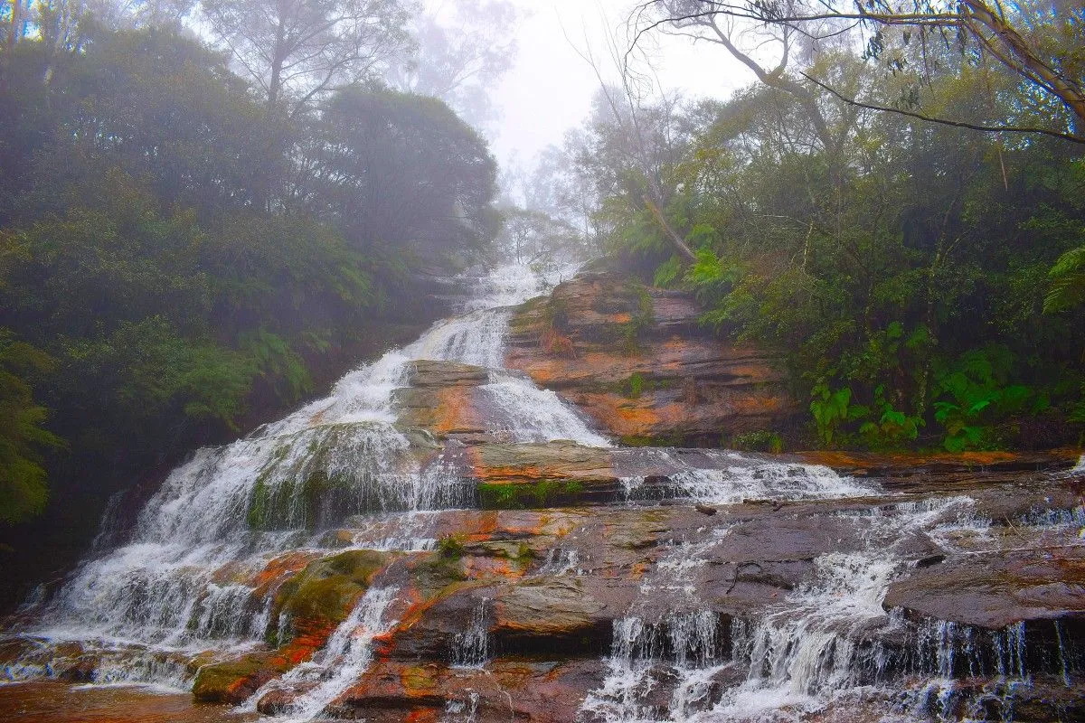 Blue Mountain Fall, artwork by Greg Sandoval