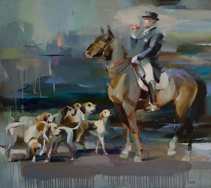Stop a moment. Coffee ... (2017), œuvre de Vasyl Khodakivskyi