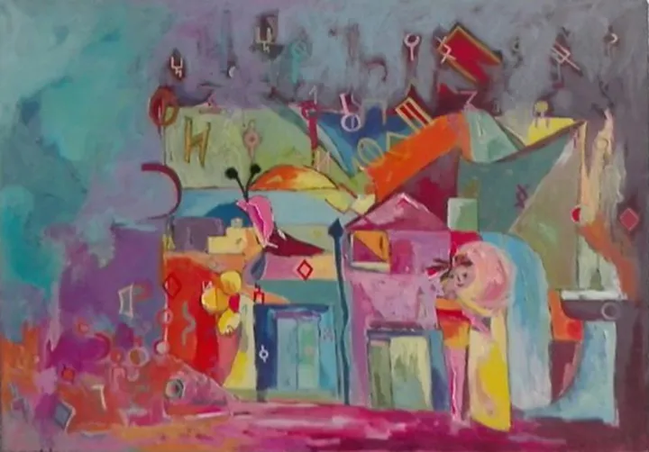 FACE A LA VIOLENCE, œuvre de najoua sara attia