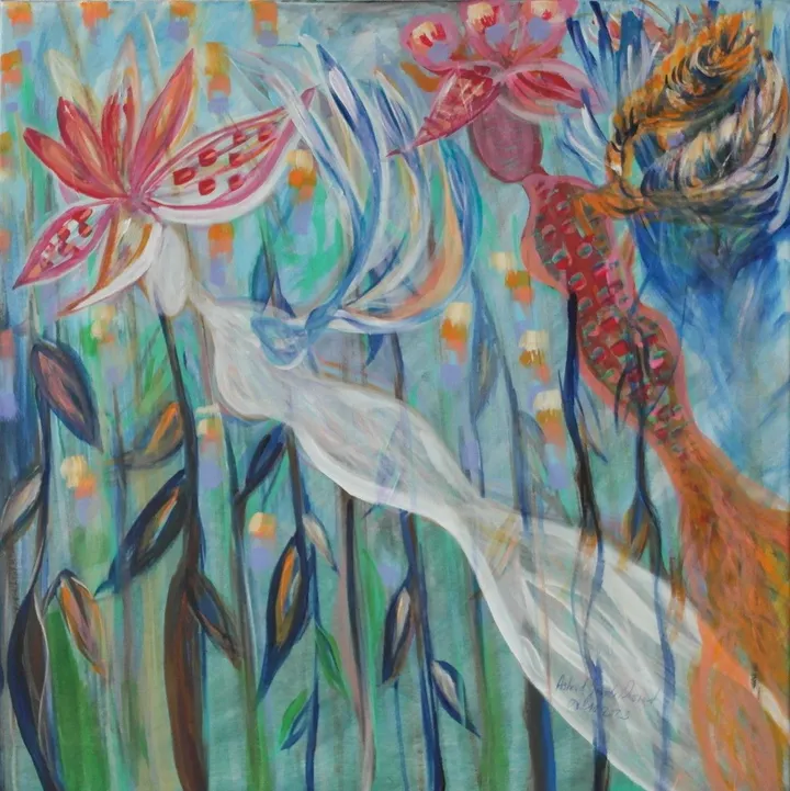 Envolée 1, artwork by Astrid Jordi Dussert